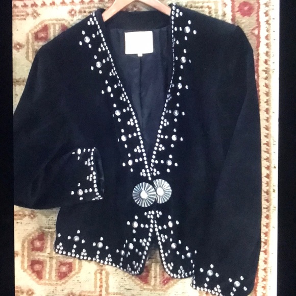 Double D Ranch Jackets & Blazers - Double D Ranch black suede jacket